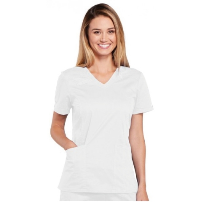 TOP MUJER CORE STRETCH 4710 M/CORTA BLANCO - T/XXS