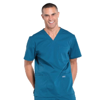 TOP HOMBRE PROFESSIONALS WW695 M/CORTA AZUL PETROLEO - T/XS