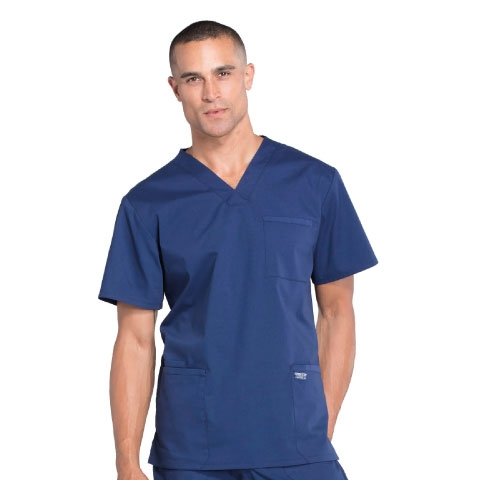 TOP HOMBRE PROFESSIONALS WW695 M/CORTA AZUL - T/S