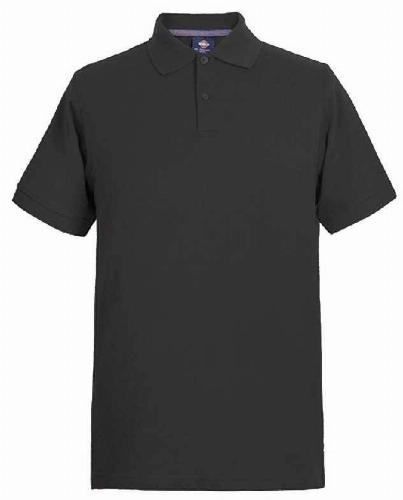 POLERA SMOOTH C/CUELLO HOMBRE M/CORTA NEGRO - T/XL