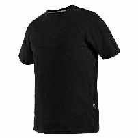 POLO SMOOTH HOMBRE M/CORTA 60/40 NEGRO - T/M