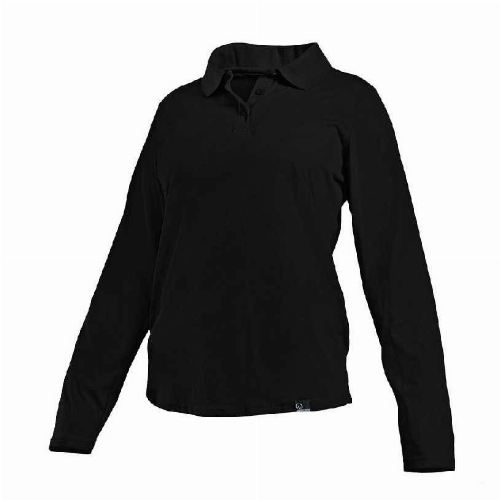 POLERA SMOOTH C/CUELLO MUJER M/LARGA NEGRO - T/XXL
