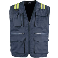 GEOLOGO GAB. DUAL HI VIS AZUL - T/L