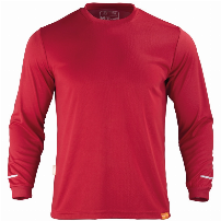 POLERA WORK DRY M/LARGA HOMBRE ROJO - T/S