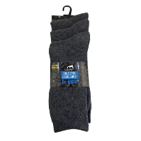 CALCETIN ESCOLAR TRIPACK GRIS - T/38