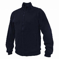 POLERON FULL ZIP CIERRE AZUL - T/XXL