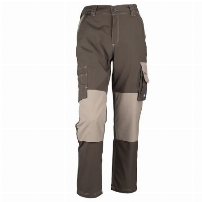 PANTALON ALERCE BICOLOR CAFE/BEIGE - T/44
