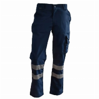 PANTALON CARGO ALERCE C/REFLEC. AZUL - T/54
