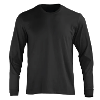 POLO CLASSIC HOMBRE M/LARGA NEGRA - T/L