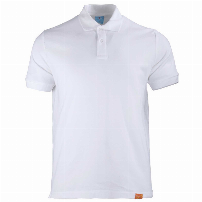 POLERA PIQUE HOMBRE M/CORTA 80/20 BLANCO - T/XXL