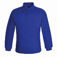 POLERA PIQUE MUJER M/LARGA 80/20 AZULINO - T/XL