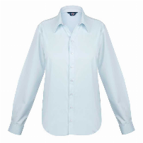 BLUSA OXF. 55/45 M/LARGA CELESTE - T/XXL