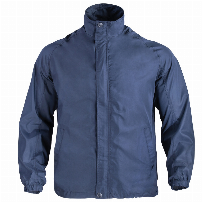 CORTAVIENTO BASSIC HOMBRE M/LARGA AZUL - T/XXS 