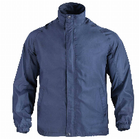 CORTAVIENTO BASSIC HOMBRE M/LARGA AZUL - T/L