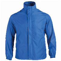 CORTAVIENTO BASSIC HOMBRE M/LARGA AZULINO - T/M