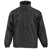 CASACA F/POLAR BASIC HOMBRE M/LARGA GRIS T/XS