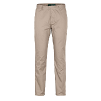 PANTALON LISO CLASSIC HOMBRE SIN PINZAS BEIGE - T/44