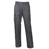 PANTALON CARGO MUJER 65/35 GRIS - T/36