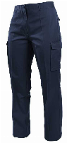 PANTALON CARGO MUJER 65/35 AZUL - T/50