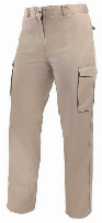 PANTALON CARGO MUJER 65/35 BEIGE - T/42