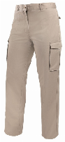 PANTALON CARGO MUJER 65/35 BEIGE - T/48