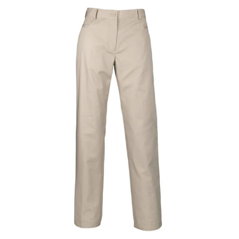 PANTALON LISO CLASSIC MUJER BEIGE - T/36