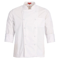 CHAQUETA CHEF GABARDINA BLANCO - T/XXL