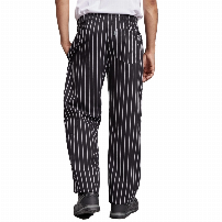 PANTALON CHEF NEGRO LISTADO - PRIME