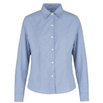 BLUSA M/LARGA OXFORD CELESTE T/S - OFERTA