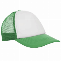 GORRO MALLA BCO/VERDE