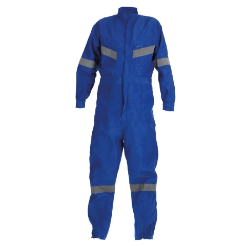 OVEROL POPLIN C/REFLEC. AZULINO T/XL