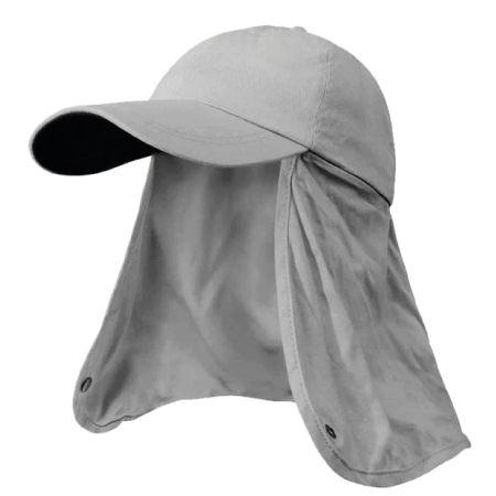 GORRO LEGIONARIO GABARDINA GRIS