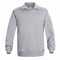 POLERON ZIP 1/2 CIERRE GRIS - T/M