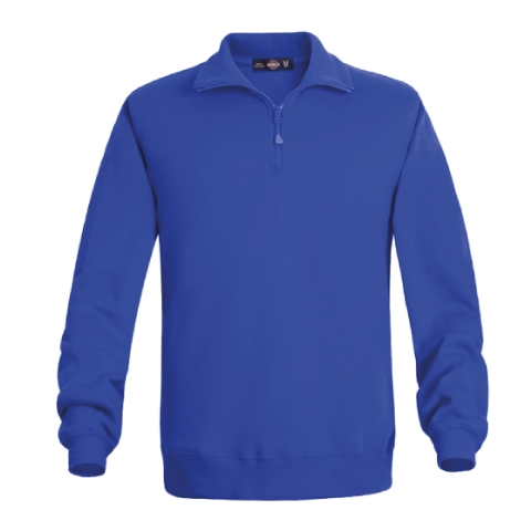 POLERON ZIP 1/2 CIERRE AZULINO - T/XS