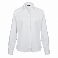 BLUSA OXF. LIGHT M/LARGA BLANCA - T/3XL