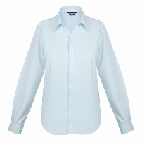 BLUSA OXF. LIGHT M/LARGA CELESTE C. T/L