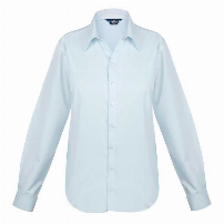 BLUSA OXF. LIGHT M/LARGA CELESTE C. T/3XL