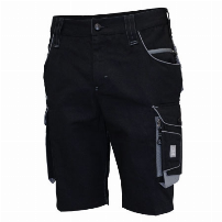 PANTALON CORTO MAÑIO BICOLOR NEGRO/GRIS - T/42
