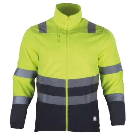 MPOLAR HI VIS CLA 2 M/LARGA AMARILLO/GRIS  T/XXL