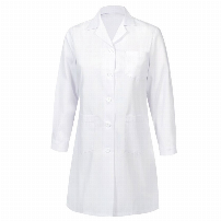 DELANTAL ESCOLAR BLANCO T/16