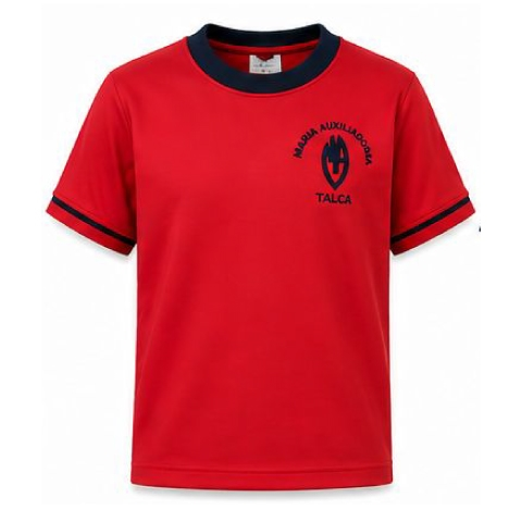 POLERA DEPORTE M/CORTA MAUX ROJO - T/S