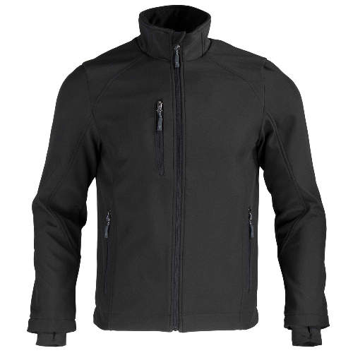 SOFTSHELL RHELMU HOMBRE NEGRO T/3XL