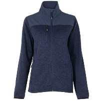 CHAQUETA NEW KNIT FLEECE MUJER AZUL - T/XL