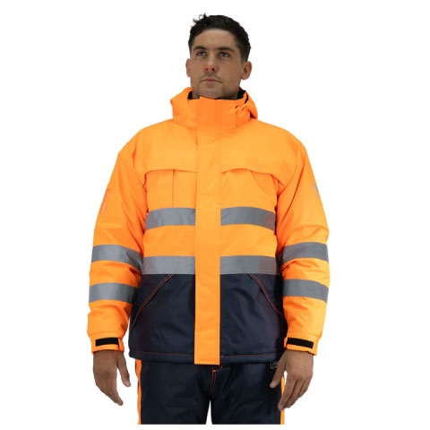 PARKA HW SIBERIA NARANJO/AZUL - T/L