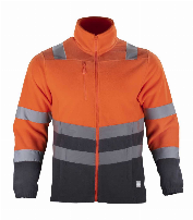MPOLAR HI VIS CLA 2 M/LARGA NARANJO/GRIS  T/3XL