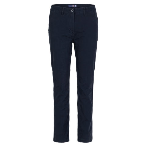 PANTALON CASUAL SLIM MUJER AZUL - T/40