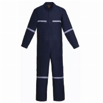 OVEROL POPLIN C/REFLEC. AZUL T/XXL