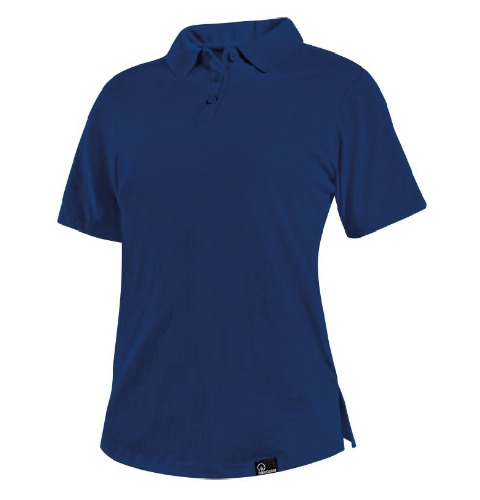POLERA SMOOTH C/CUELLO MUJER M/CORTA AZUL PIEDRA - T/XXL