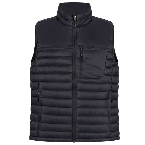PARKA ACOLCHADA S/MANGA HOMBRE NEGRO - T/M