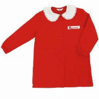 DELANTAL MONTESSORI NEW ROJO - T/6